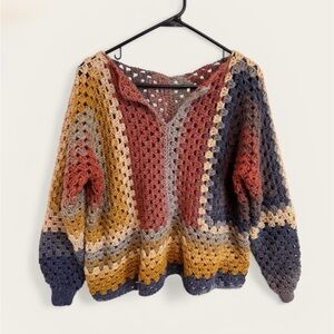 Handmade Crochet women’s Pullover